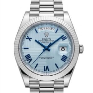 ROLEX ICE BLUE THE PRESIDENT STYLE