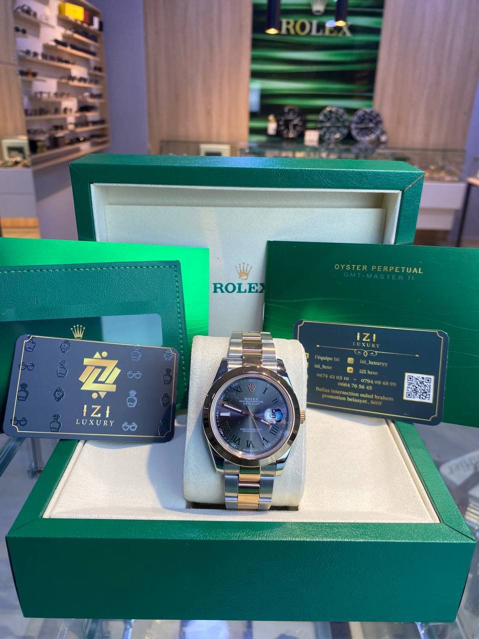 ROLEX DAYJUST IN TWO-TONE STEEL AND GOLD - Image 3